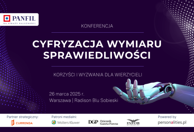 Obrazek wyrózniający : Currenda partnerem strategicznym konferencji o cyfryzacji wymiaru sprawiedliwości